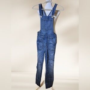 Madewell Women's Blue Denim Overalls